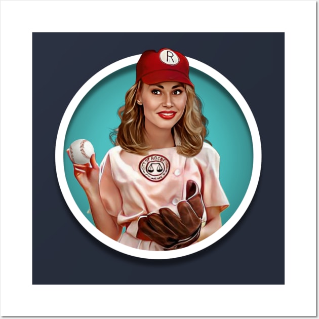 A League of Their Own Wall Art by Zbornak Designs